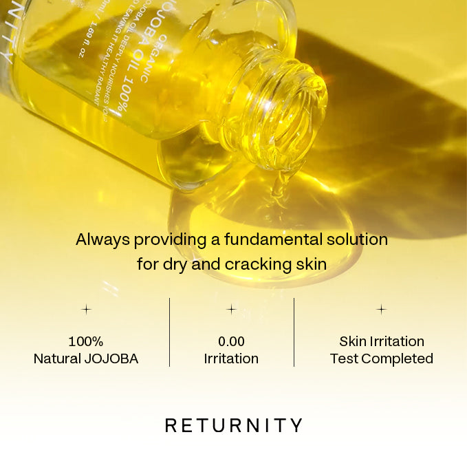 RETURNITY Organic Jojoba Oil 50ml