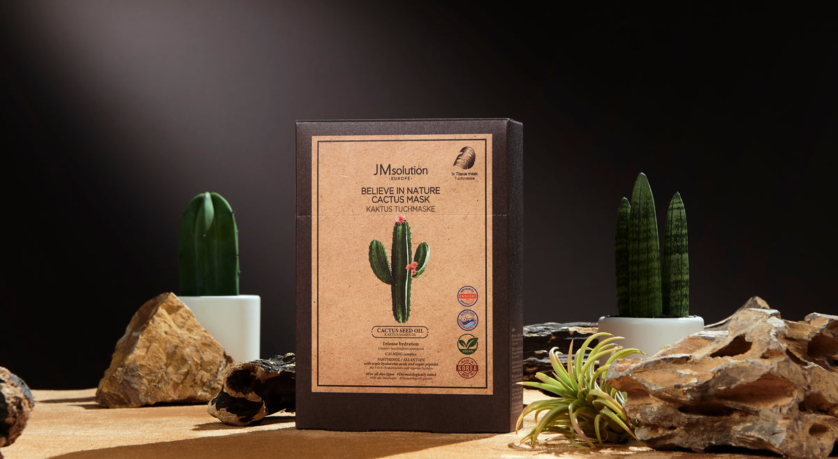 JMSOLUTION Europe BELIEVE IN NATURE CACTUS MASK 10EA