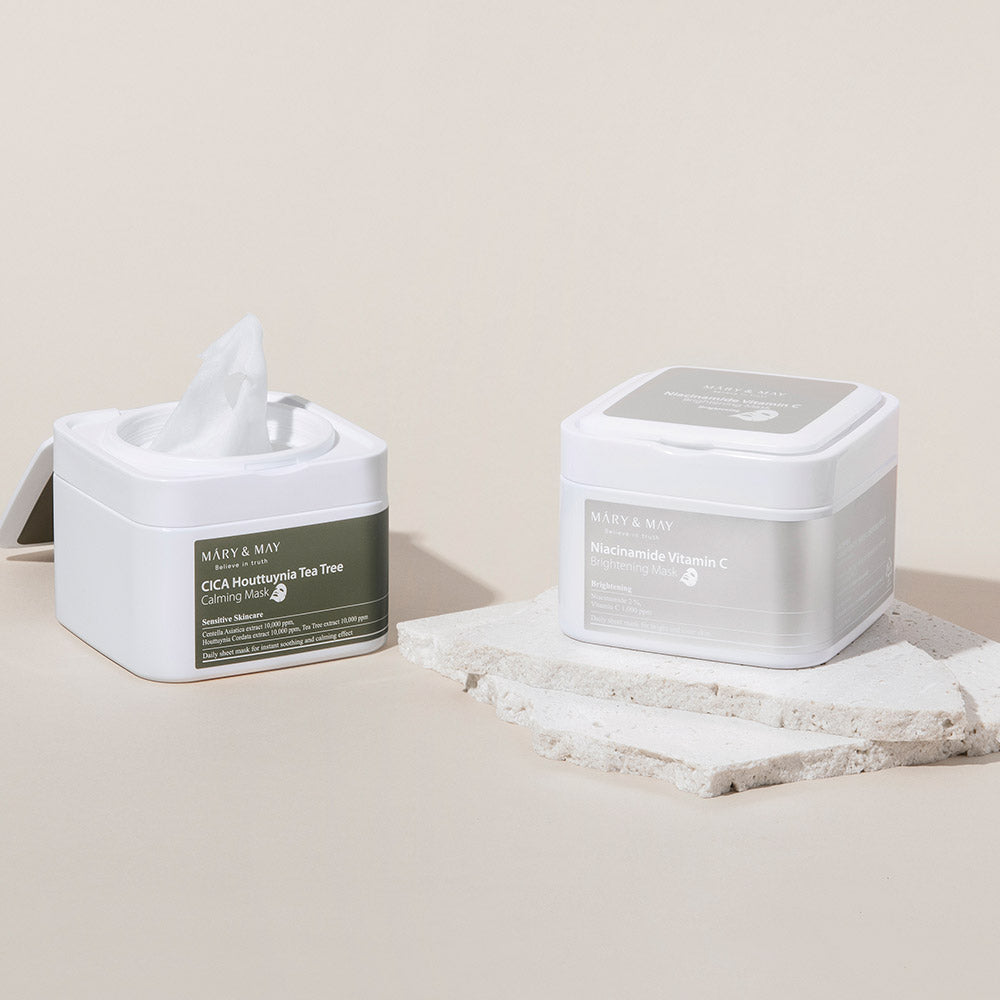 Mary&May CICA Houttuynia Tea Tree Calming Mask 30ea (400g)