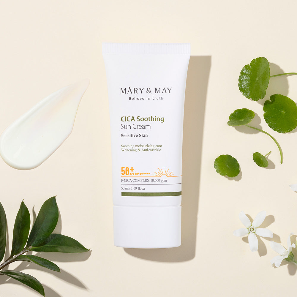 Mary&May CICA Soothing Sun Cream SPF50+ PA++++ 50ml