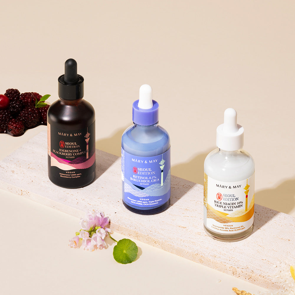 Mary&May [Seoul Edition] Idebenone+Blackberry Complex Serum 80ml
