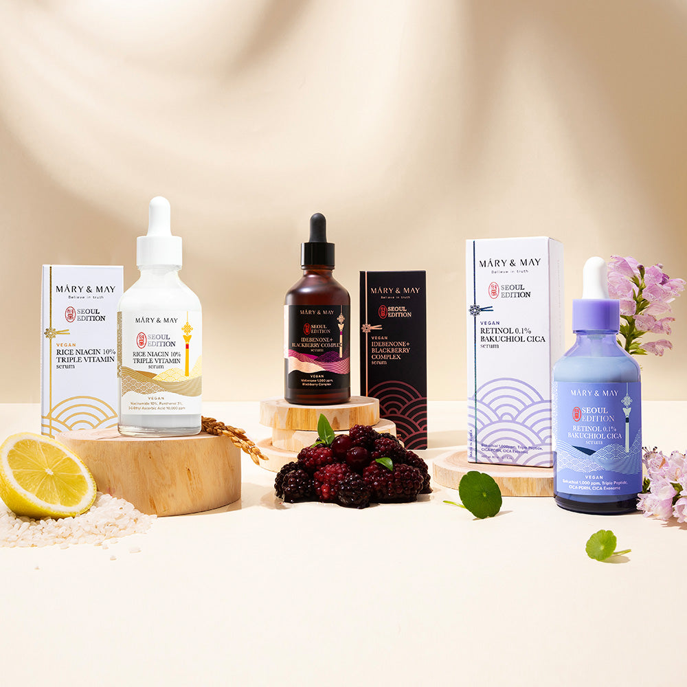 Mary&May [Seoul Edition] Idebenone+Blackberry Complex Serum 80ml