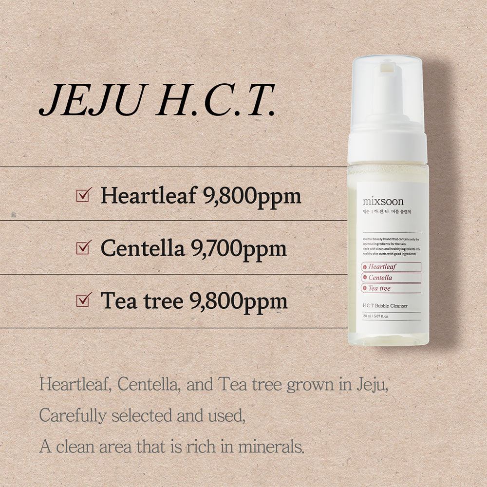 MIXSOON H.C.T. Bubble Cleanser [150ml]