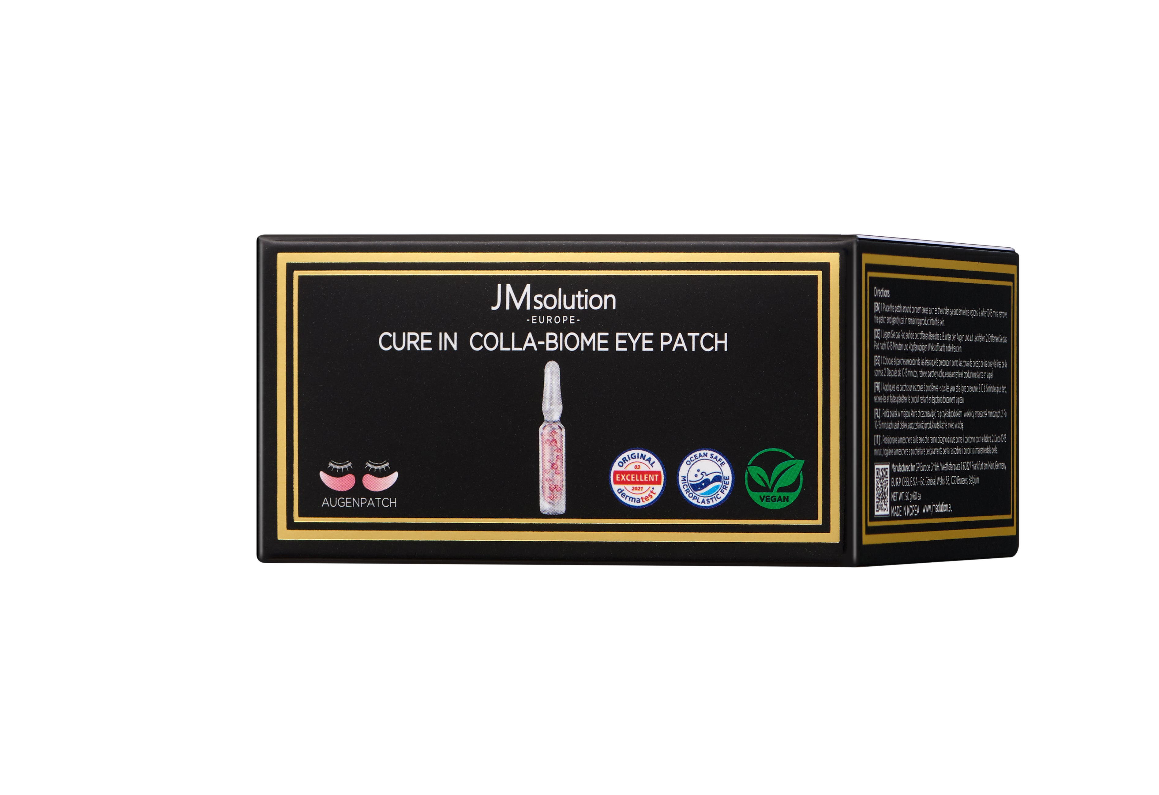 JMSOLUTION Europe CURE IN COLLA-BIOME EYE PATCH 60EA