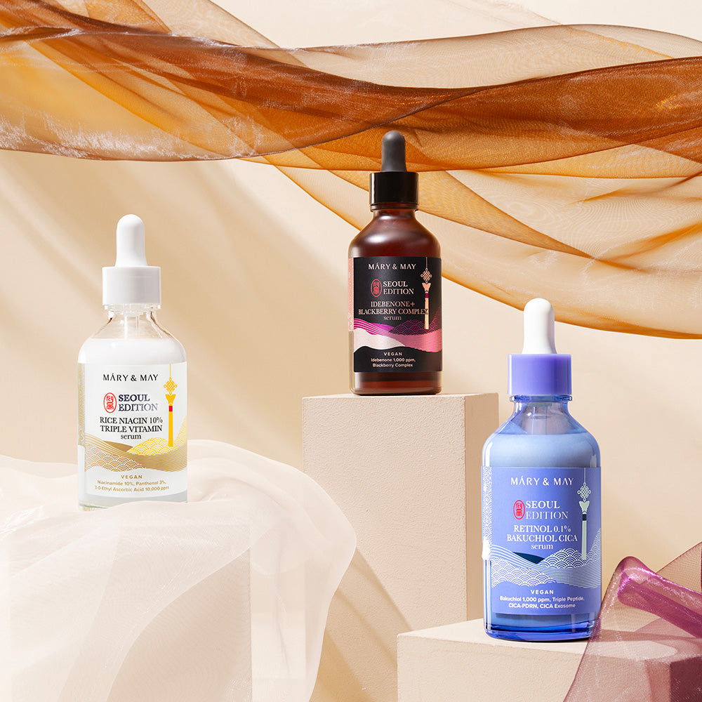 Mary&May [Seoul Edition] Idebenone+Blackberry Complex Serum 80ml