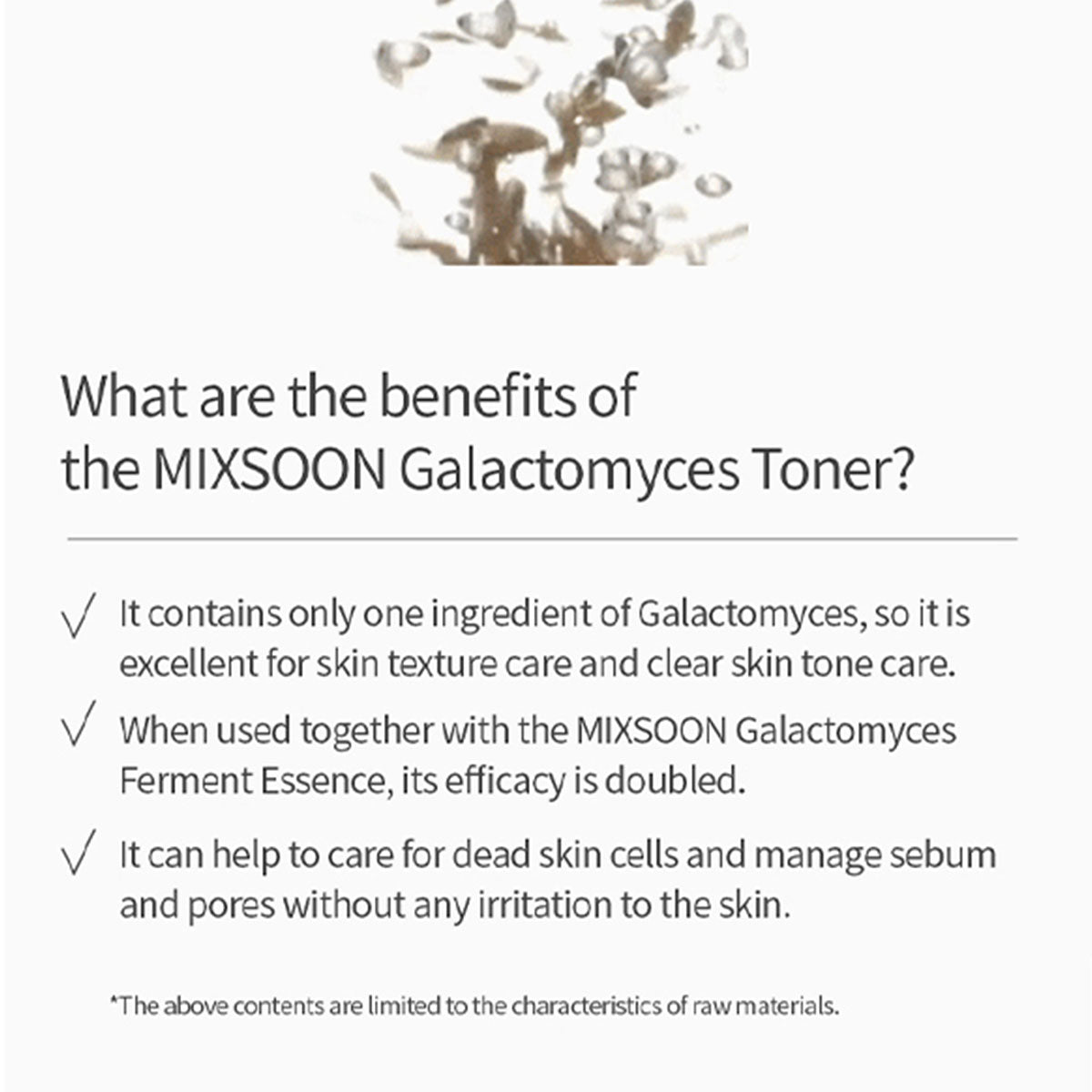 MIXSOON Galactomyces Toner [300ml]