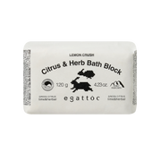 EGATTOC Citrus & Herb Bath Block (LEMON CRUSH) 120g