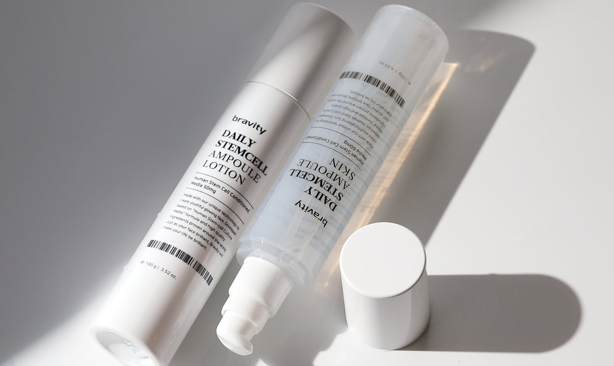 BRAVITY Daily Stem Cell Skin, Lotion Set