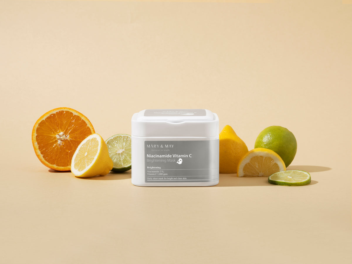 Mary&May Niacinamide Vitamin C Brightening Mask 30ea (400g)