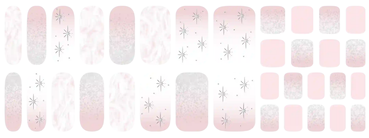 Vavacoco Volume Wrap Nail & Pedi (34pcs) - INNOCENT 38006