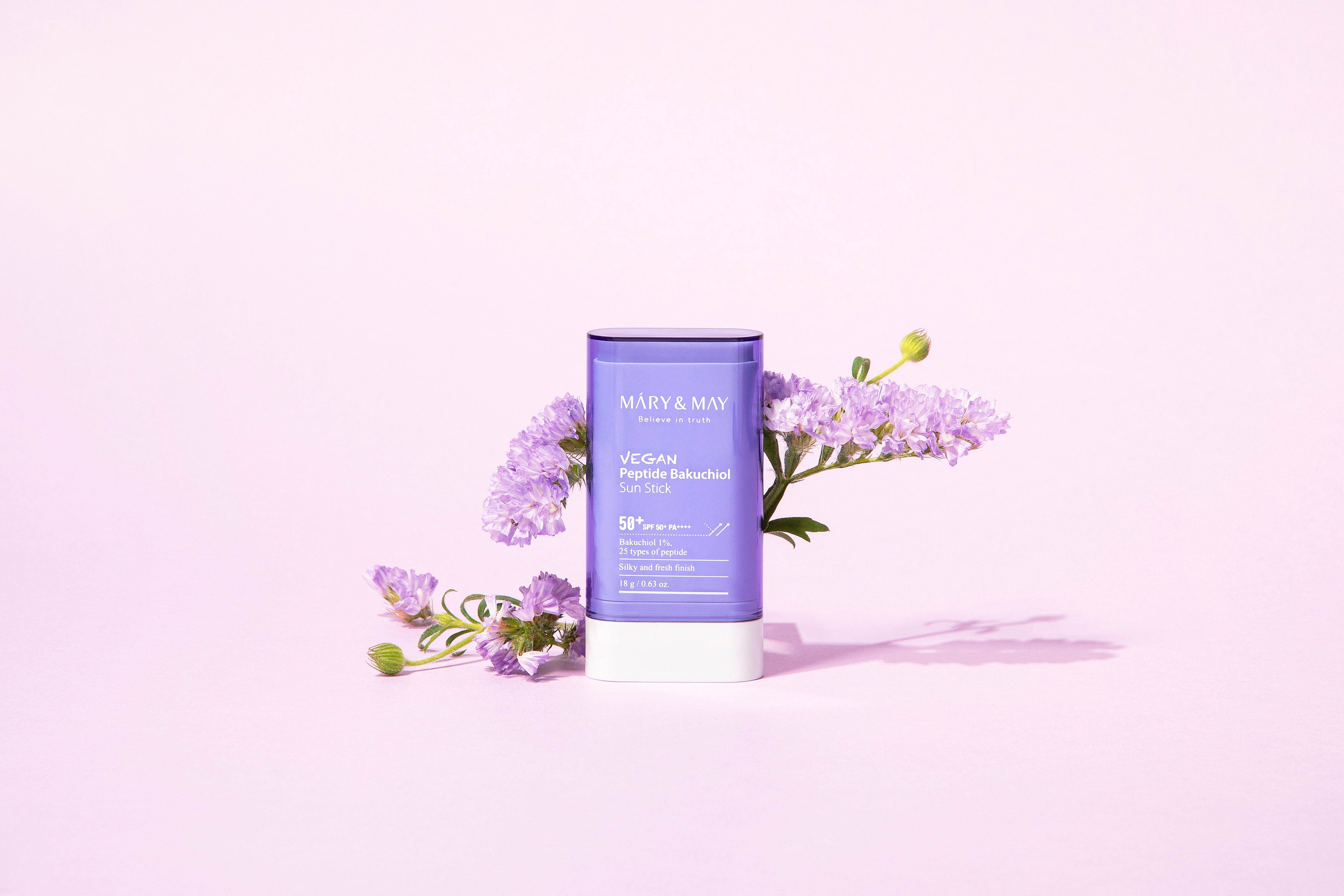 Mary&May Vegan Peptide Bakuchiol Sun Stick SPF50+ PA++++ 18g
