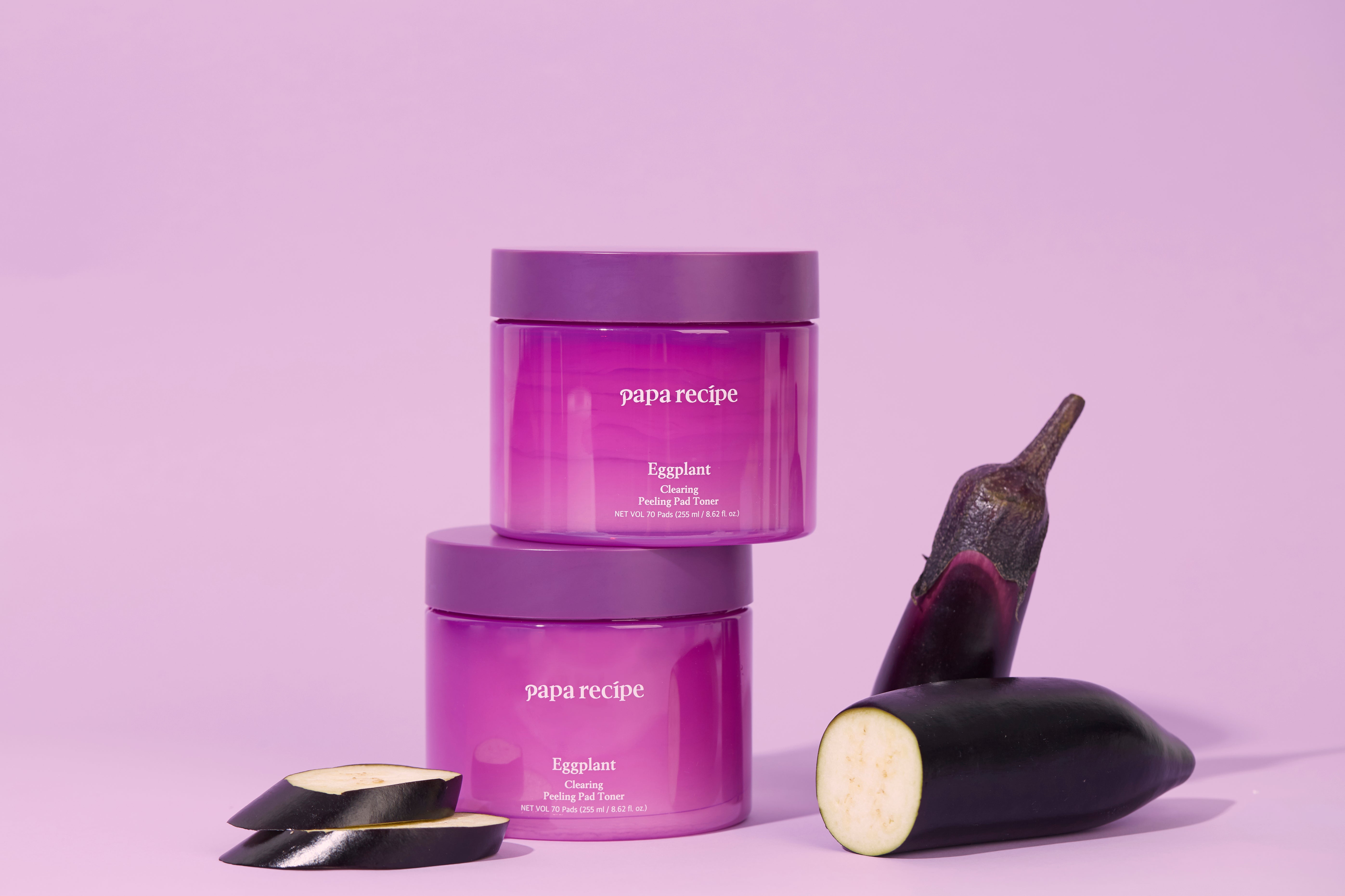 PAPA RECIPE Eggplant Clearing Peeling Pad Toner