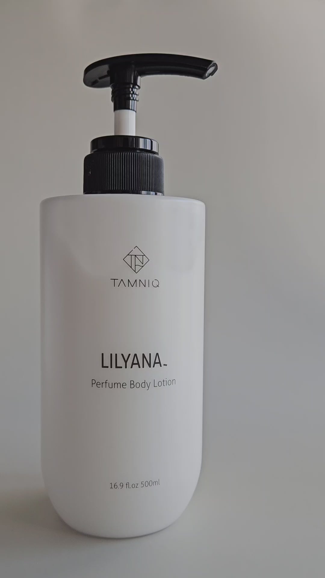Load video: TAMNIQ Perfume Body Lotion 500ml