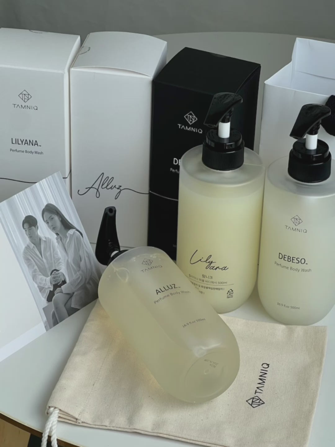 Load video: TAMNIQ Perfume Body Lotion 500ml