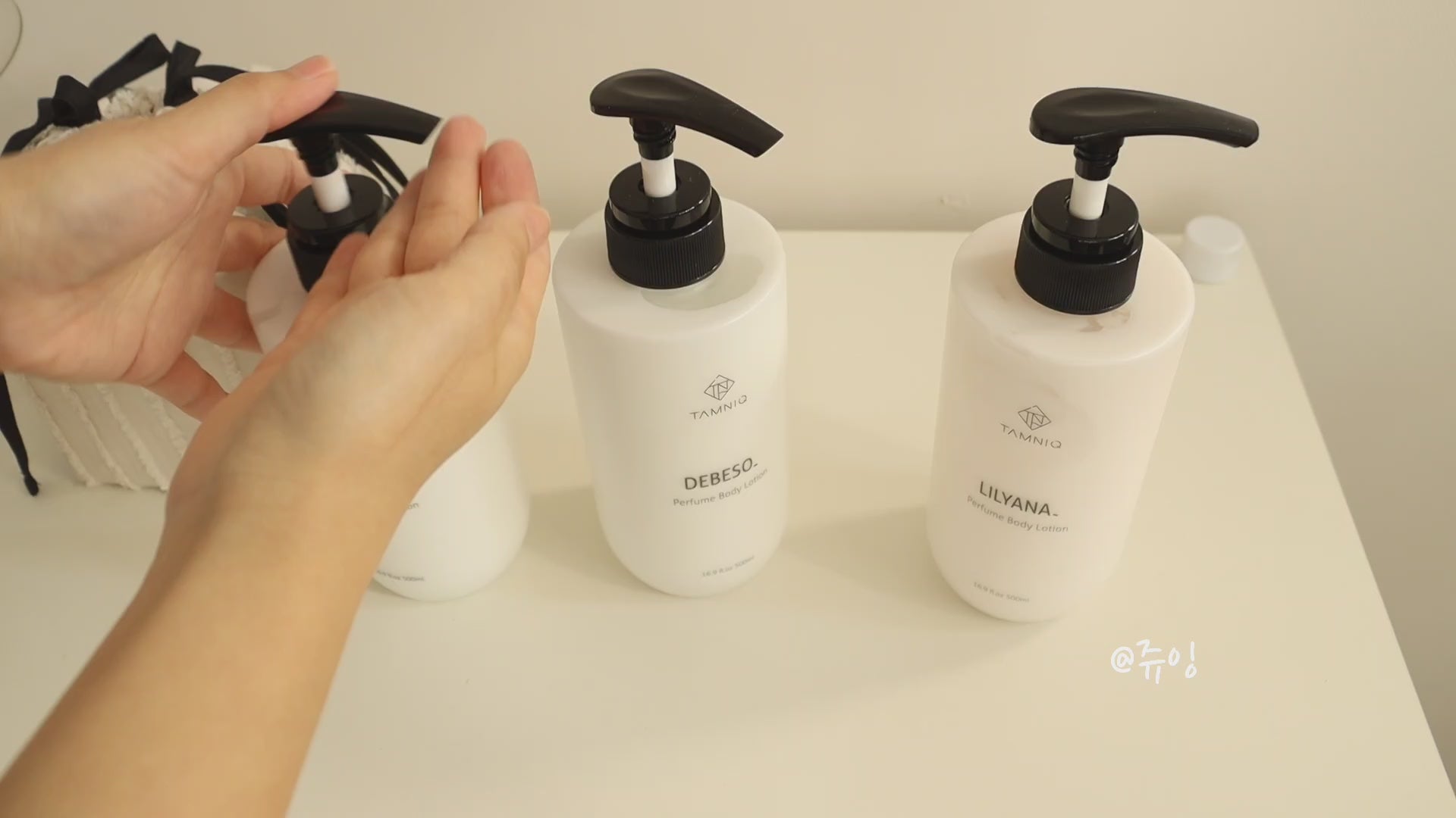 Load video: TAMNIQ Perfume Body Lotion 500ml